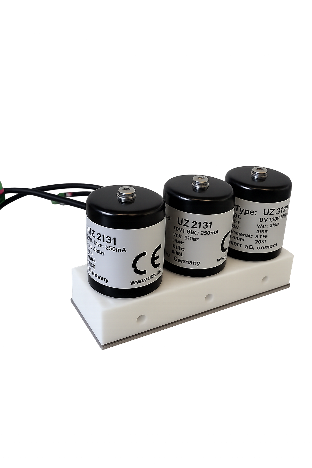 Chemically resistant wetted components for viscosity systems